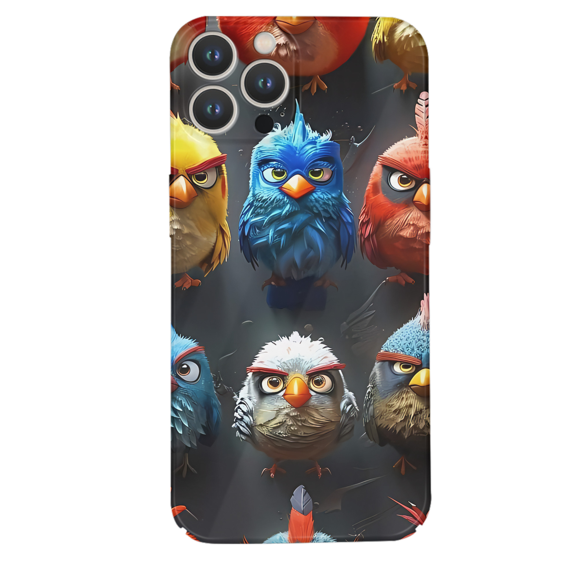 （画像用） Angry Birds アングリーバード 【iPhone 14シリーズ対応】ハードケース